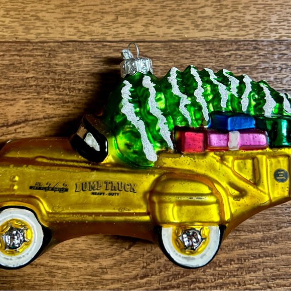 Hallmark • 2000 • 1955 Murray Dump Truck • Blown Glass • Ornament • W/ Box - Picture 5 of 14